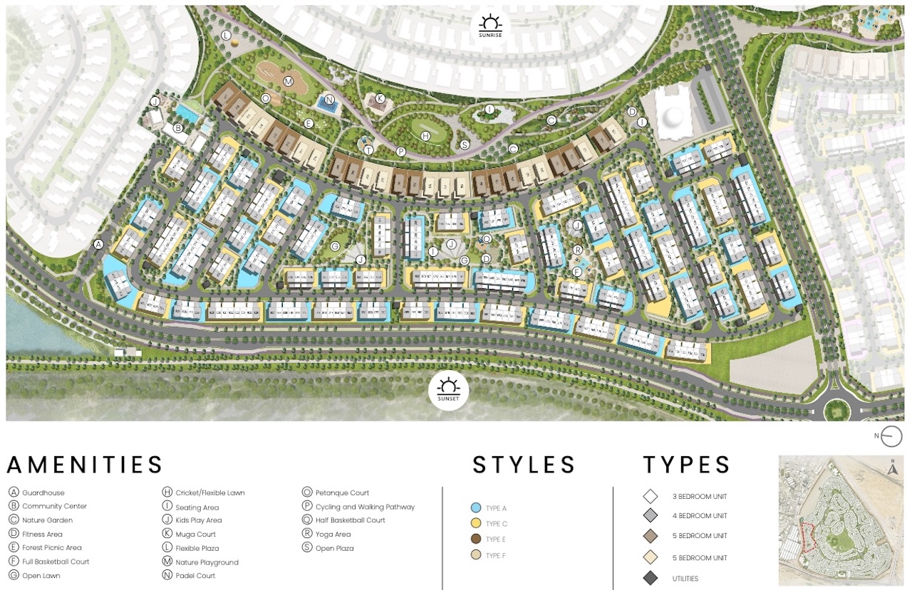 Equestra-Cluster-Map-and-Master-Plan